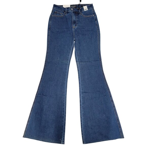 Judy Blue Denim - Judy Blue Womens Size 9 Dark Wash Flare High Waist Denim Jeans New with Tags